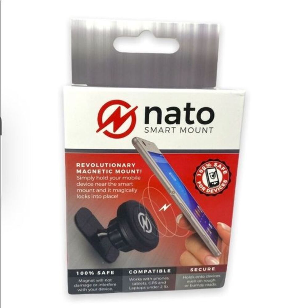 NATO smart mount compatible magnetic mount for cars